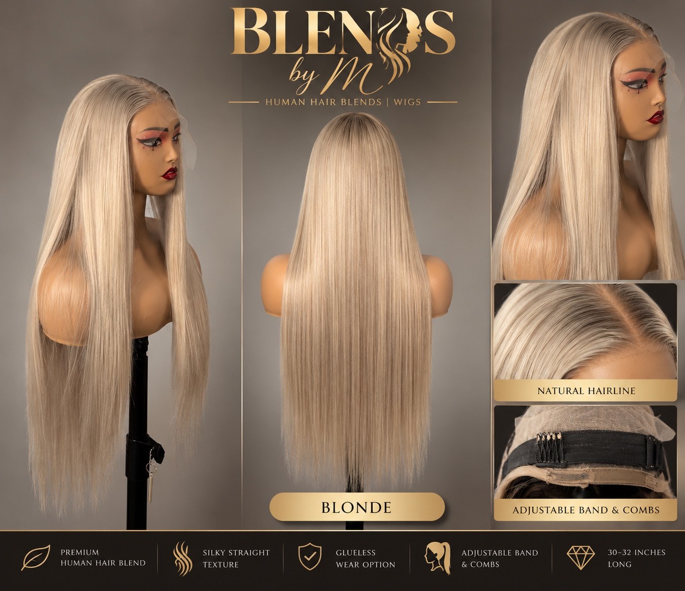 Blonde Straight in Blonde